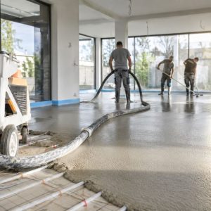 Execuție profesională de sapa mecanizata într-o construcție modernă din București