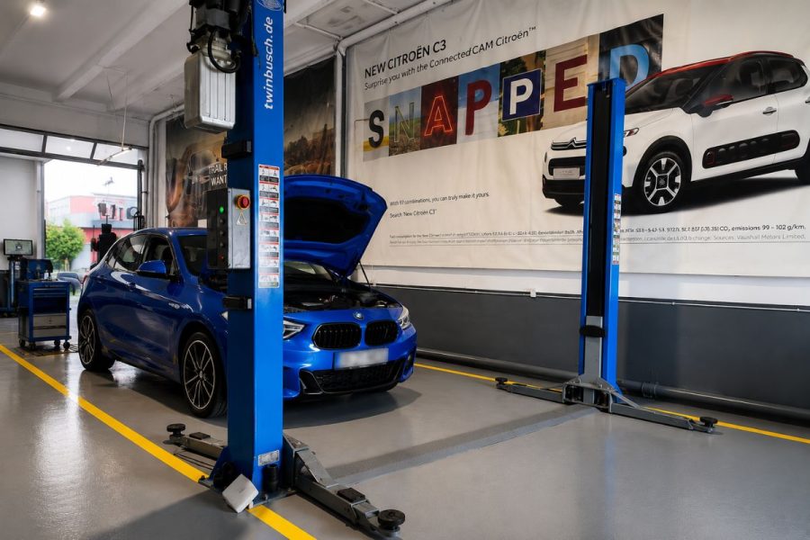 masina bmw in statie itp sector 5 bucuresti